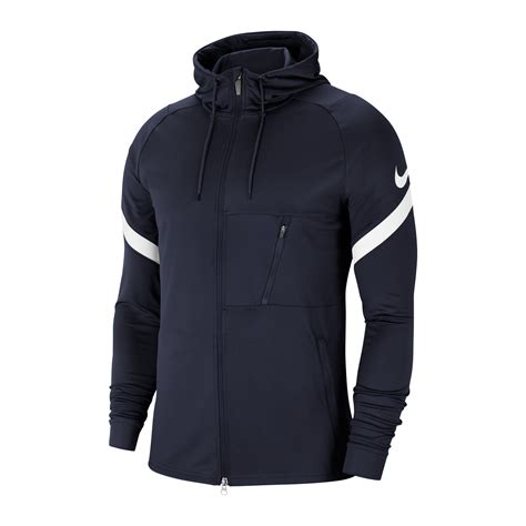 Nike Strike 21 Kapuzenjacke Blau Weiss F451 